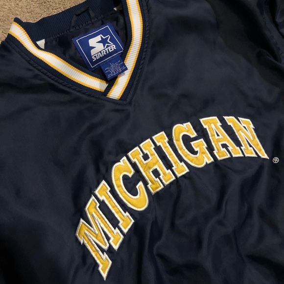 Vintage Starter Michigan Wolverines Pullover - Picture 3 of 8